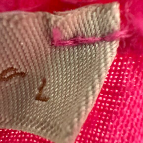 Bella Umbra Halter Sundress Size L Hot Pink Linen Sleeveless Tiered Bow Tie Neck - Picture 5 of 8